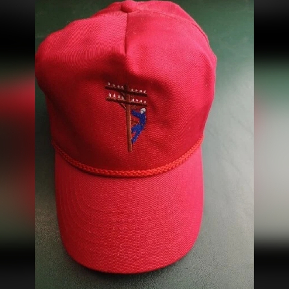 Vintage Otto Trucker Hat Lineman Worker Cap Adjustable